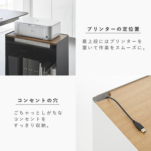 隠せるテレワークワゴン タワー.|s6